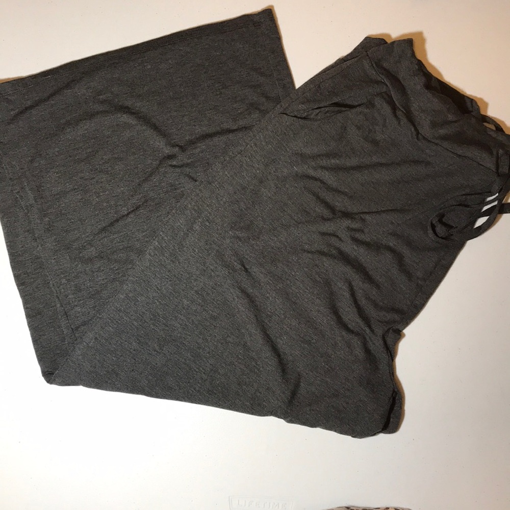 Woman’s Tie Waist Cropped Flare with Pockets 3X